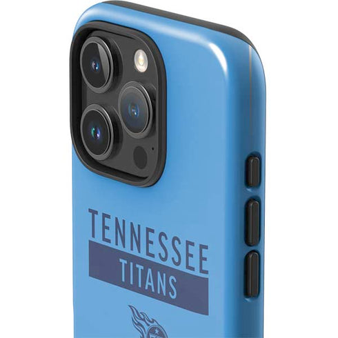 NFL Tennessee Titans Blue Performance Series iPhone 16 Pro Impact Case